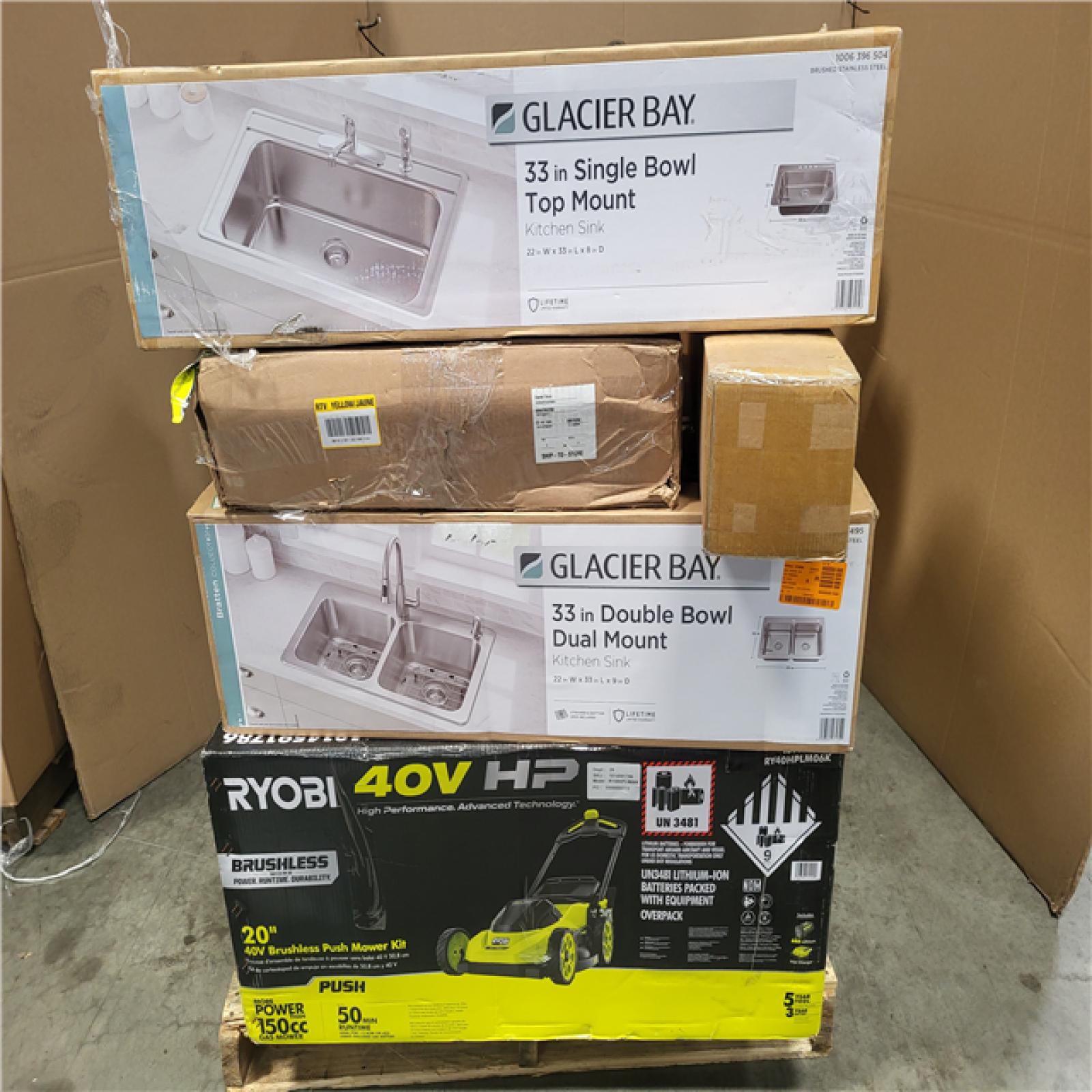 CALIFORNIA AS-IS MONSTER TURBO PALLET