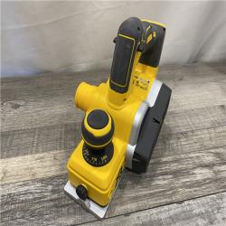 AS-IS DEWALT 20V MAX XR Cordless Brushless 3-1/4 in. Planer (Tool Only)