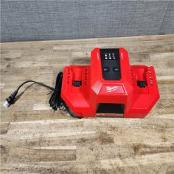 HOUSTON LOCATION - AS-IS Milwaukee M18 18V Dual Bay Simultaneous Super Charger