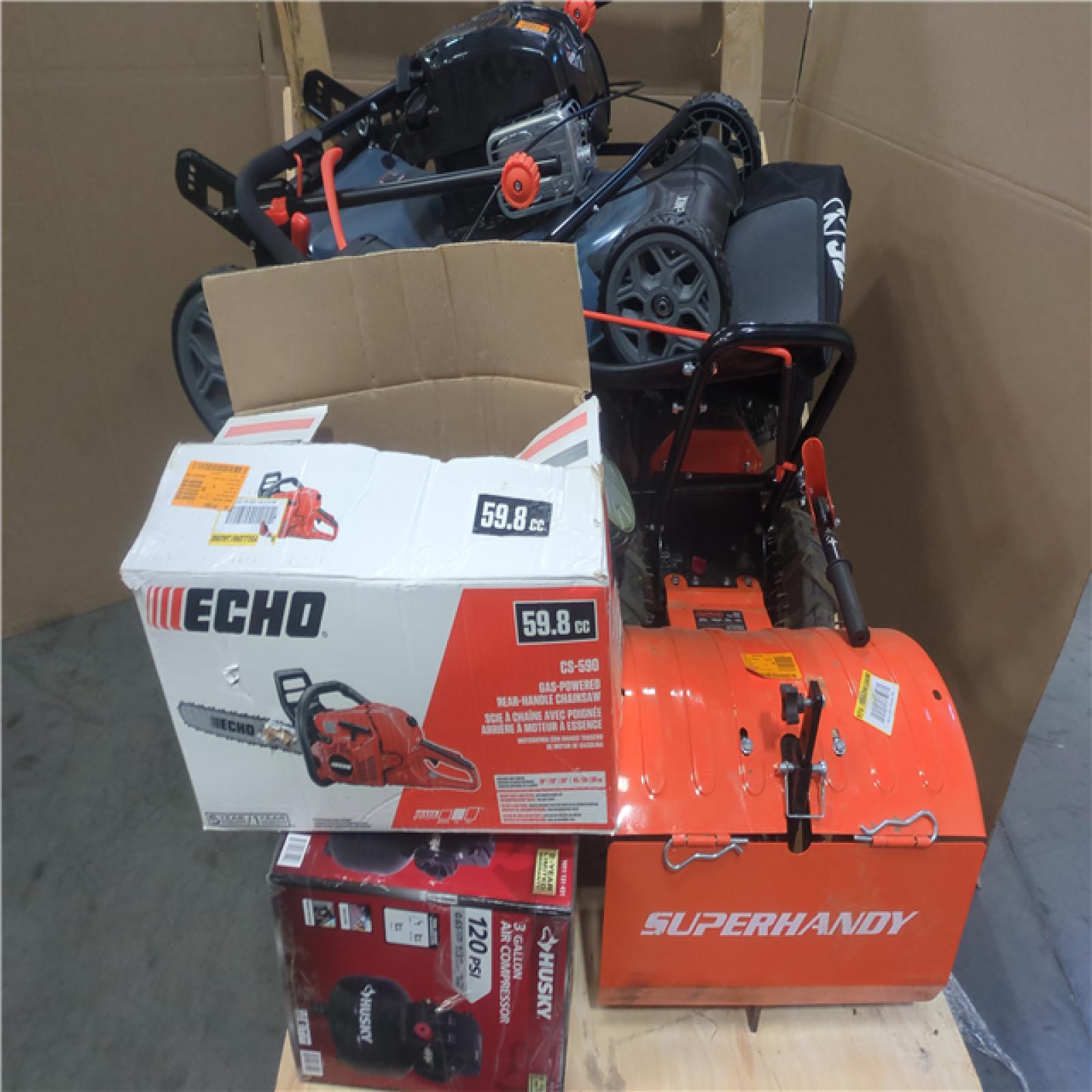 CALIFORNIA AS-IS OUTDOOR POWER EQUIPMENT