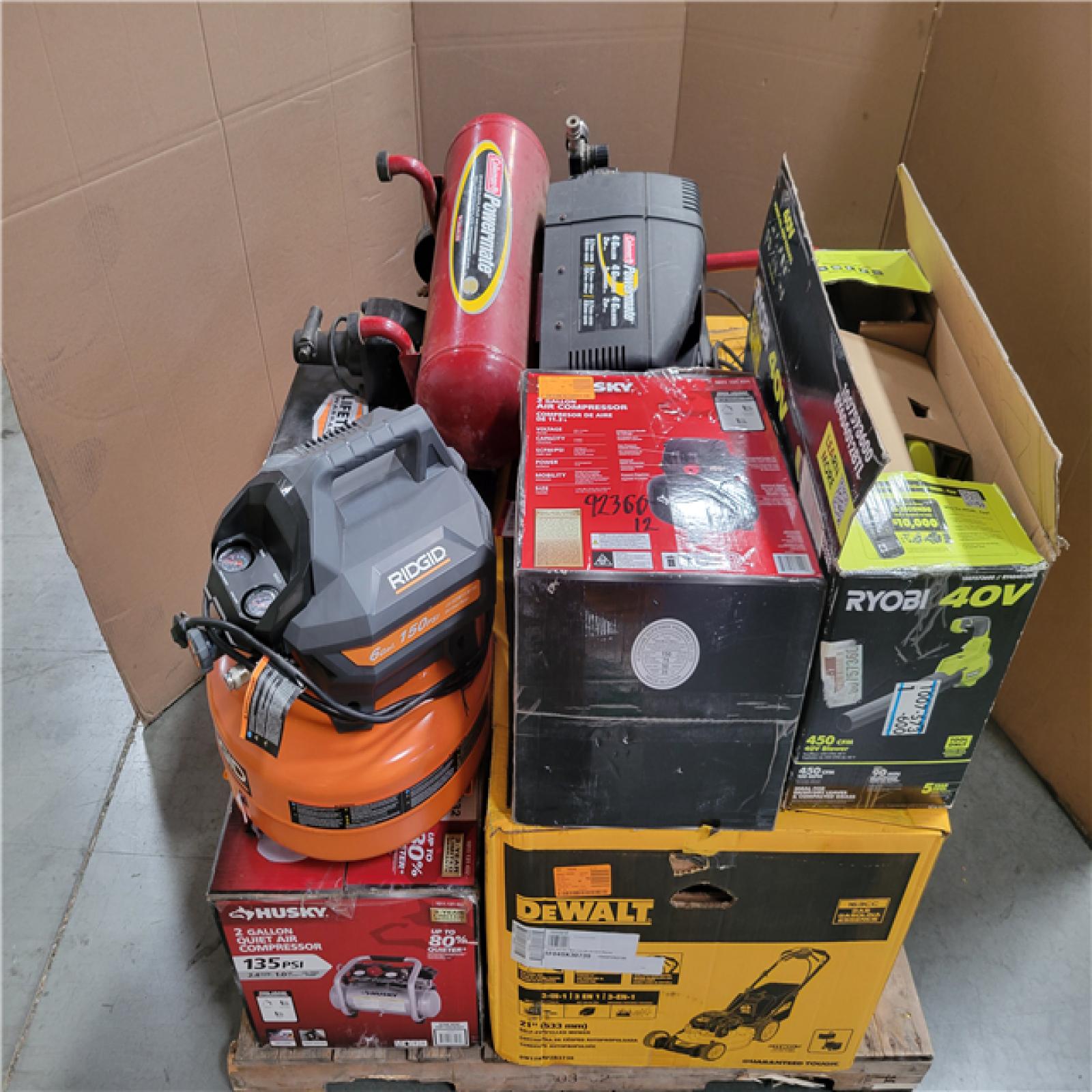 CALIFORNIA AS-IS OUTDOOR POWER EQUIPMENT