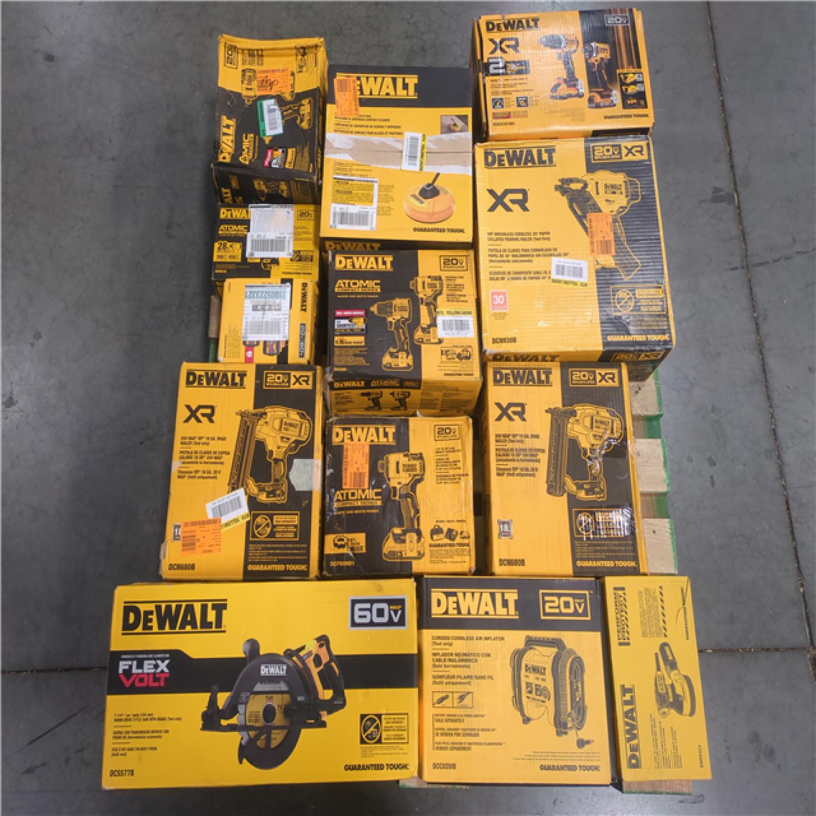 CALIFORNIA AS-IS DEWALT PALLET