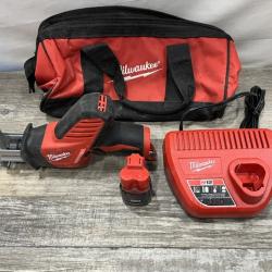 AS-IS Milwaukee 12V Lithium-Ion HACKZALL Cordless Reciprocating Saw Kit