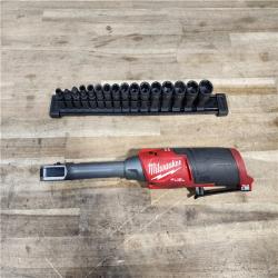 HOUSTON LOCATION - AS-IS M12 FUEL INSIDER 12V Lithium-Ion Brushless Cordless 1/4 in. - 3/8 in. Extended Reach Box Ratchet (Tool-Only)