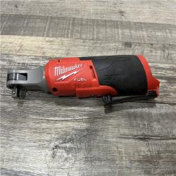 AS-IS Milwaukee FUEL 12-Volt Lithium-Ion Brushless Cordless High Speed 3/8 in. Ratchet (Tool-Only)
