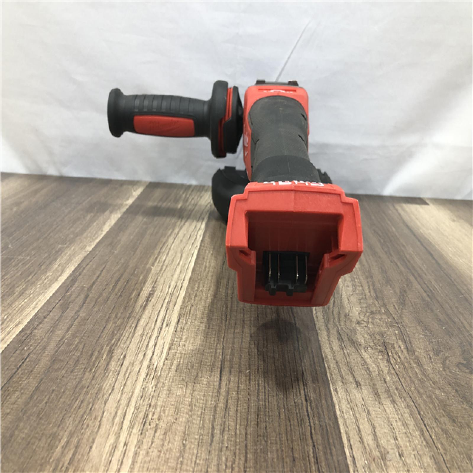 AS-IS Milwaukee FUEL 18V Lithium-Ion Brushless Cordless 4-1/2 in./5 in. Grinder w/Paddle Switch (Tool-Only)