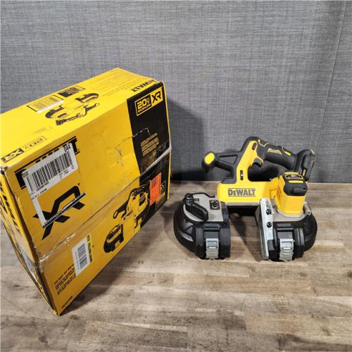 HOUSTON LOCATION - AS-IS DEWALT 20-Volt MAX 3-3/8 in. Cordless Brushless Bandsaw (Tool-Only)