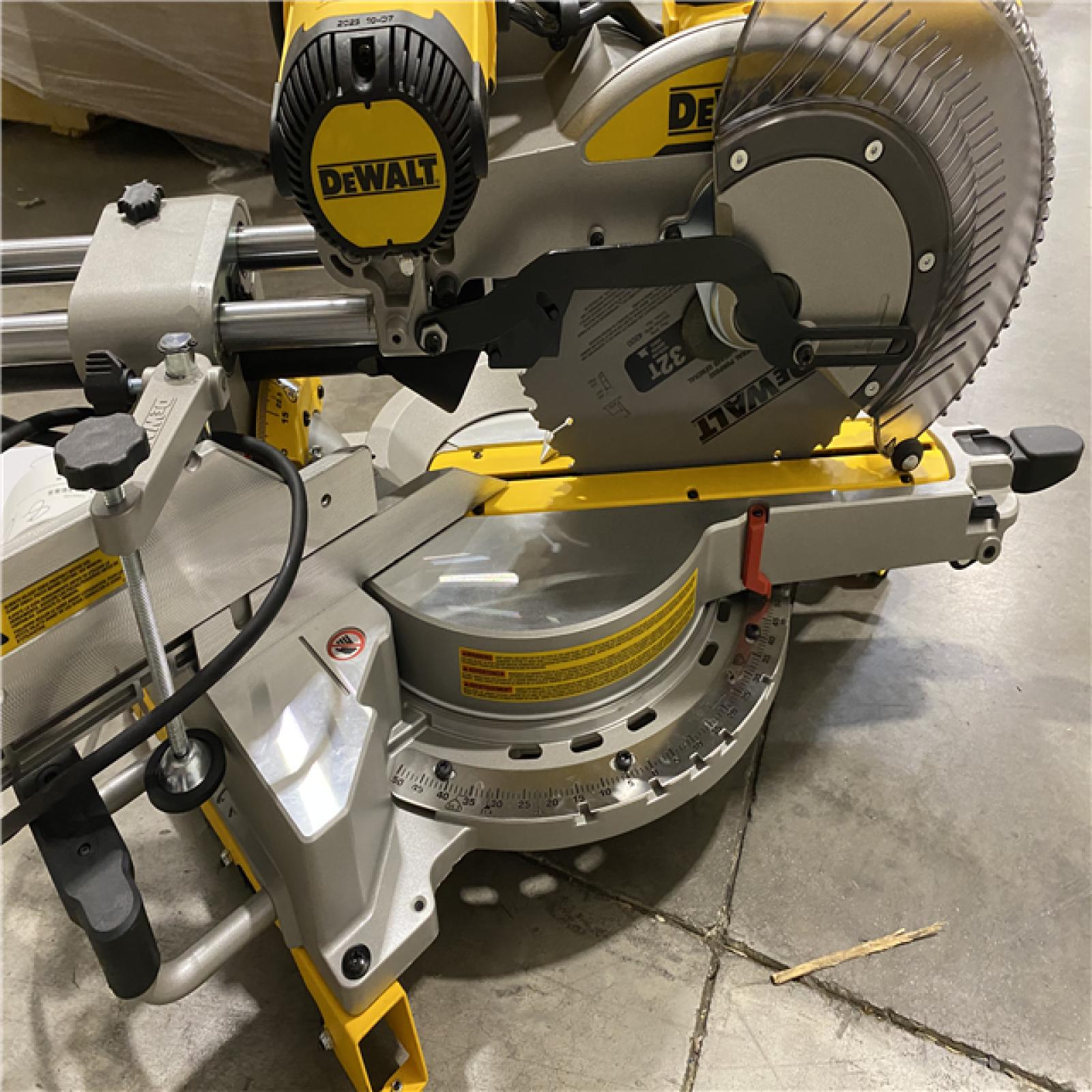 As-Is- DEWALT 12-in Dual Bevel Sliding Compound Miter Saw