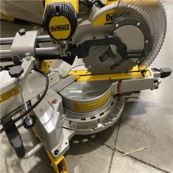 As-Is- DEWALT 12-in Dual Bevel Sliding Compound Miter Saw