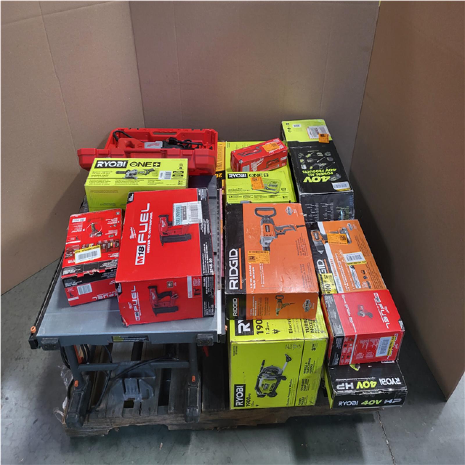 CALIFORNIA AS-IS TOOL PALLET