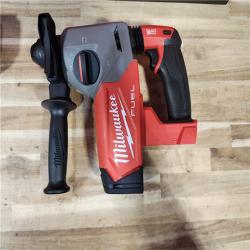 HOUSTON LOCATION - AS-IS (APPEARS LIKE NEW) Milwaukee FUEL 18V Lithium-Ion Brushless 1 in. Cordless SDS-Plus Rotary Hammer Kit