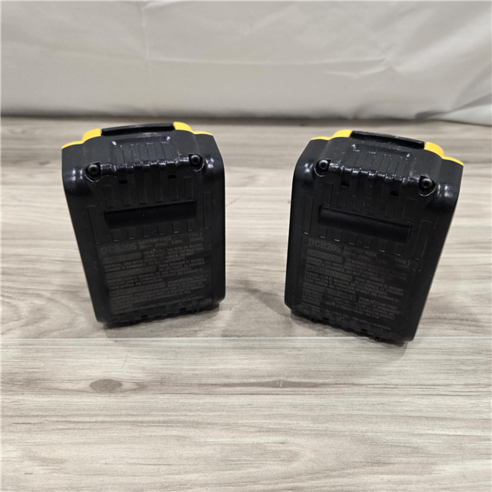 LIKE NEW! - Dewalt Premium Lithium-Ion 5.0Ah Battery (2-Pack)