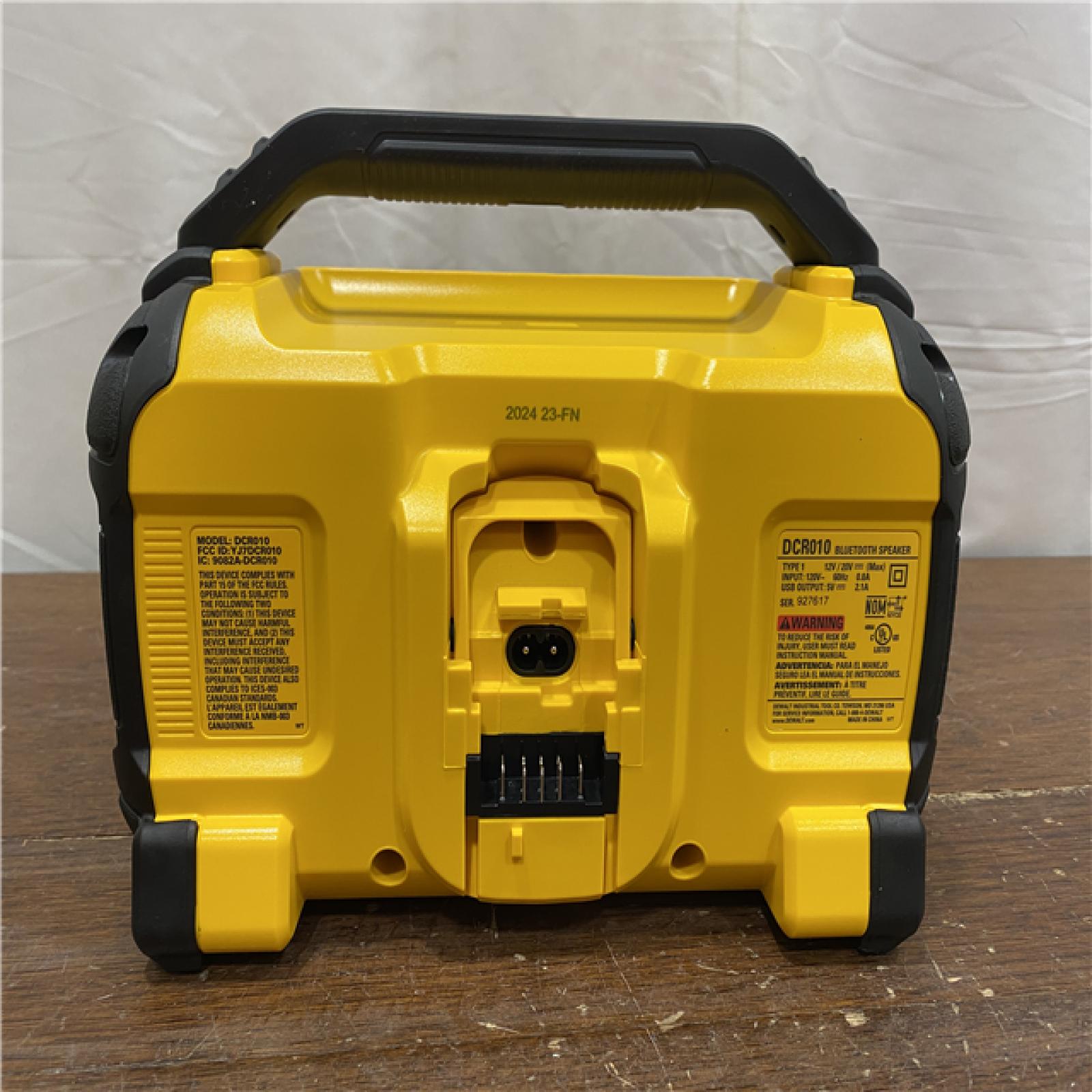 AS-IS DeWalt Bluetooth Speaker