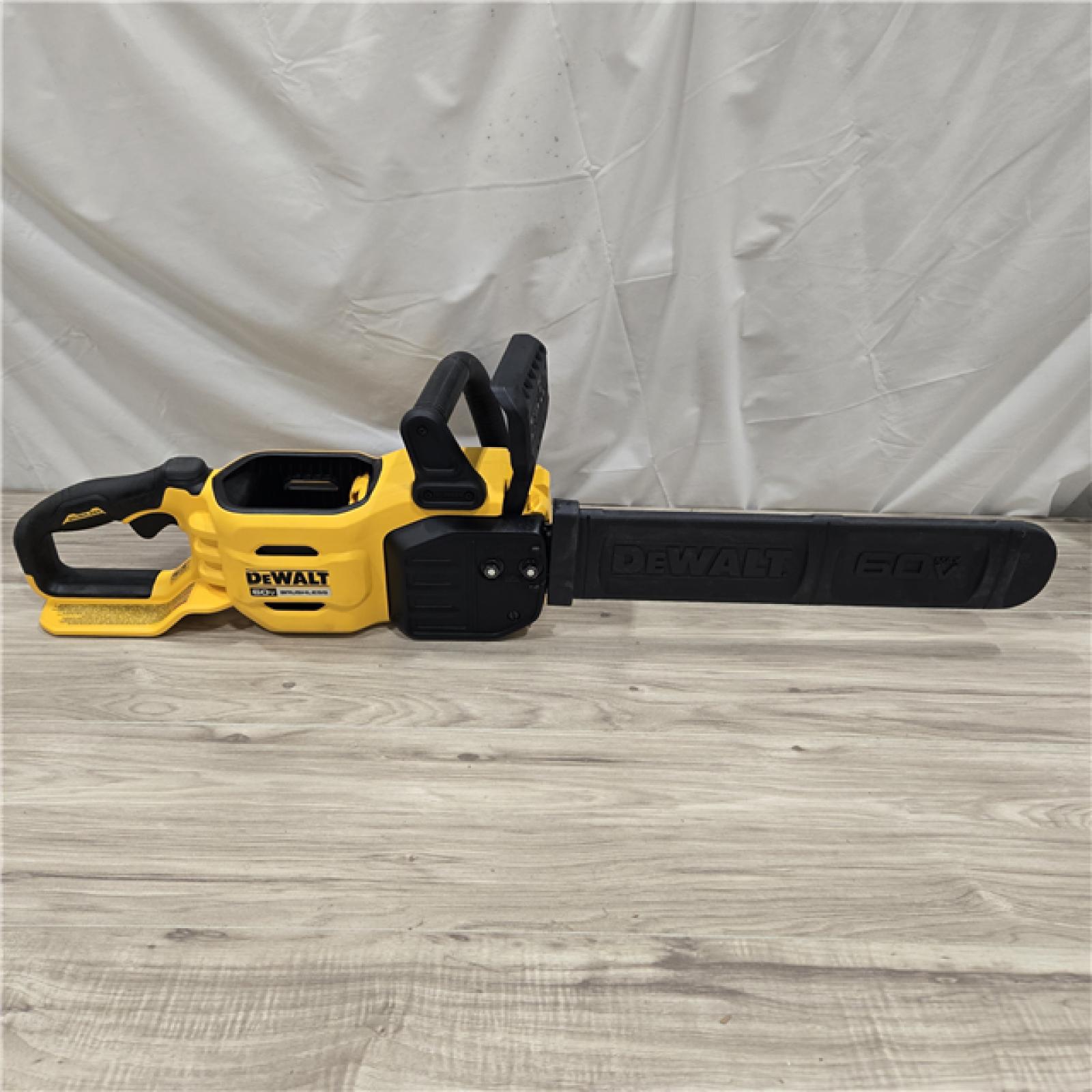 AS-IS DEWALT DCCS672B FLEXVOLT 60V MAX Cordless 18 Chainsaw (Tool Only)