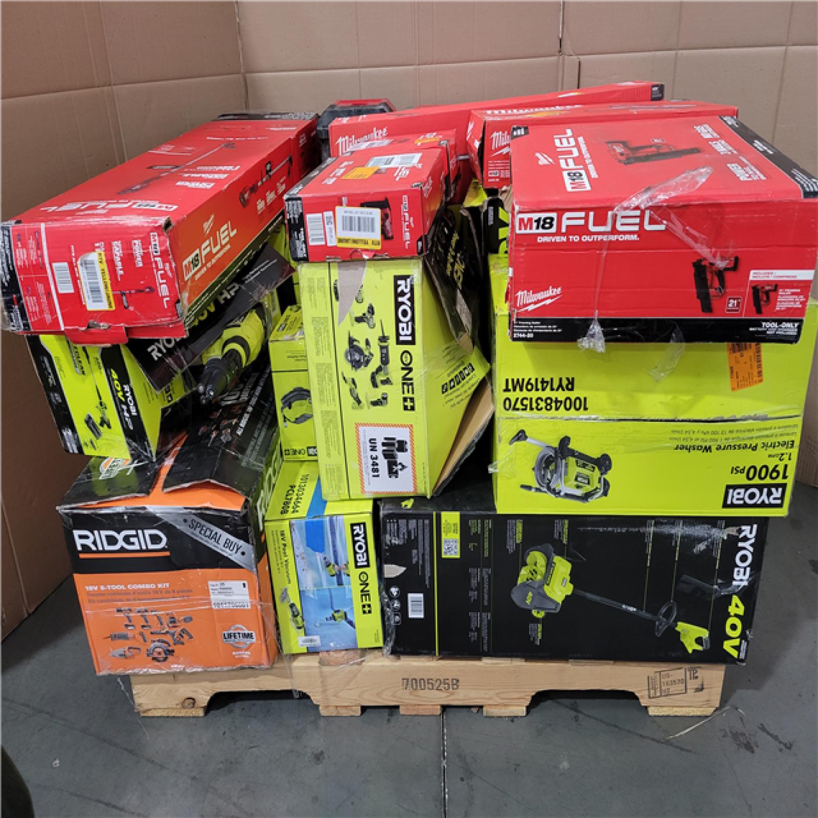 CALIFORNIA AS-IS TOOL PALLET