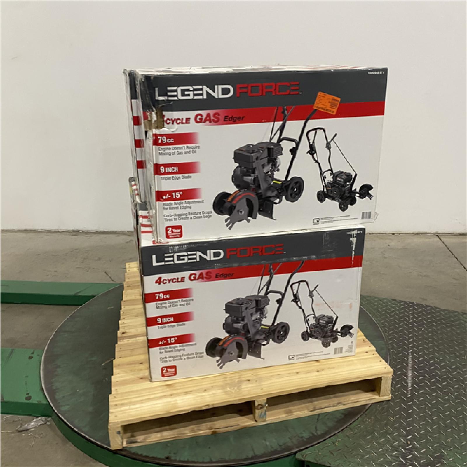 Dallas Location - As-Is Legend Force 9 in. 79 cc Gas Powered 4-Stroke Walk Behind Landscape Edger(Lot Of 4)