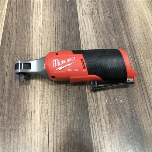AS-IS Milwaukee FUEL 12-Volt Lithium-Ion Brushless Cordless High Speed 3/8 in. Ratchet (Tool-Only)