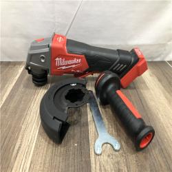 AS-IS Milwaukee FUEL 18V Lithium-Ion Brushless Cordless 4-1/2 in./5 in. Grinder w/Paddle Switch (Tool-Only)