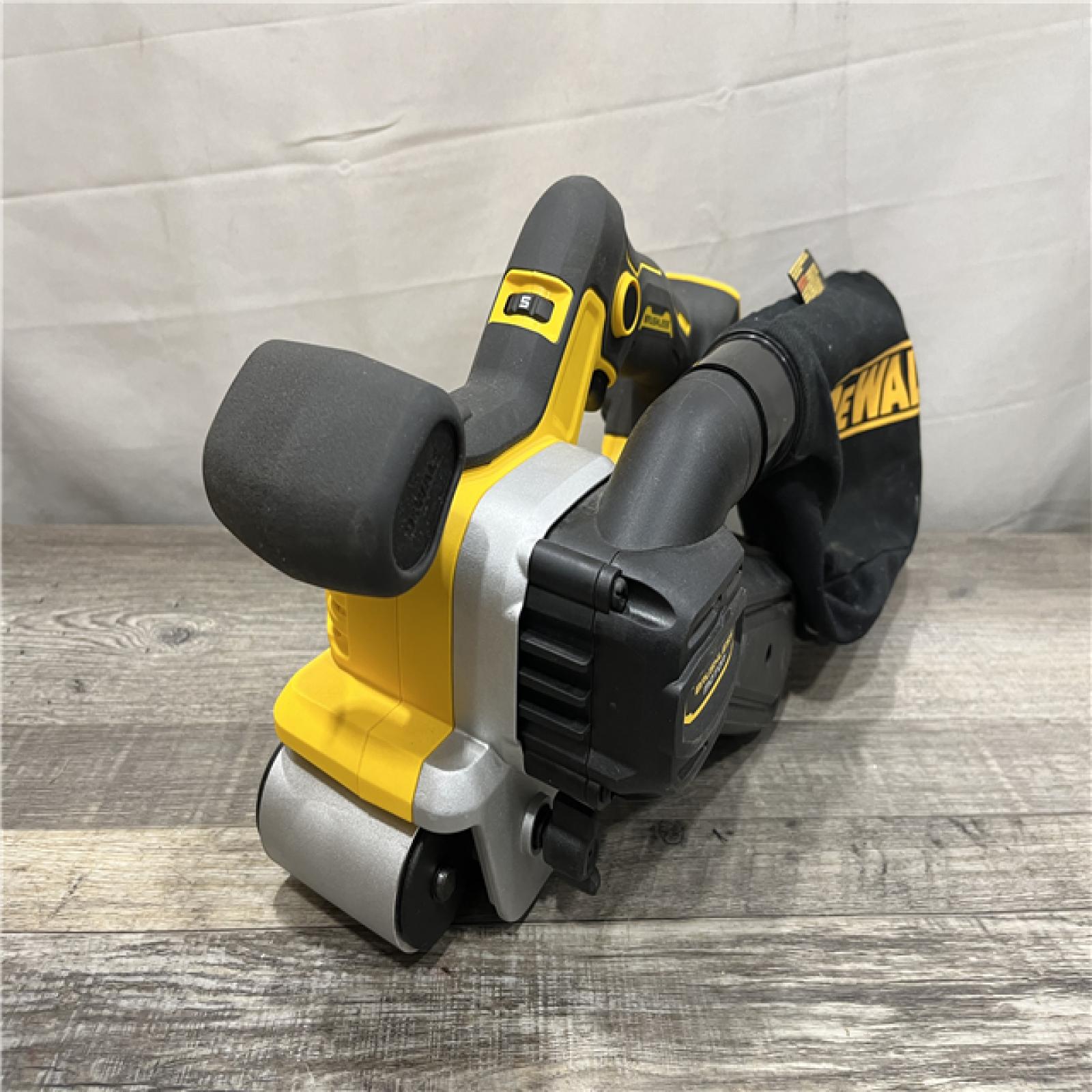 AS-IS DEWALT 20V MAX* XR Brushless Cordless Belt Sander (Tool-Only)