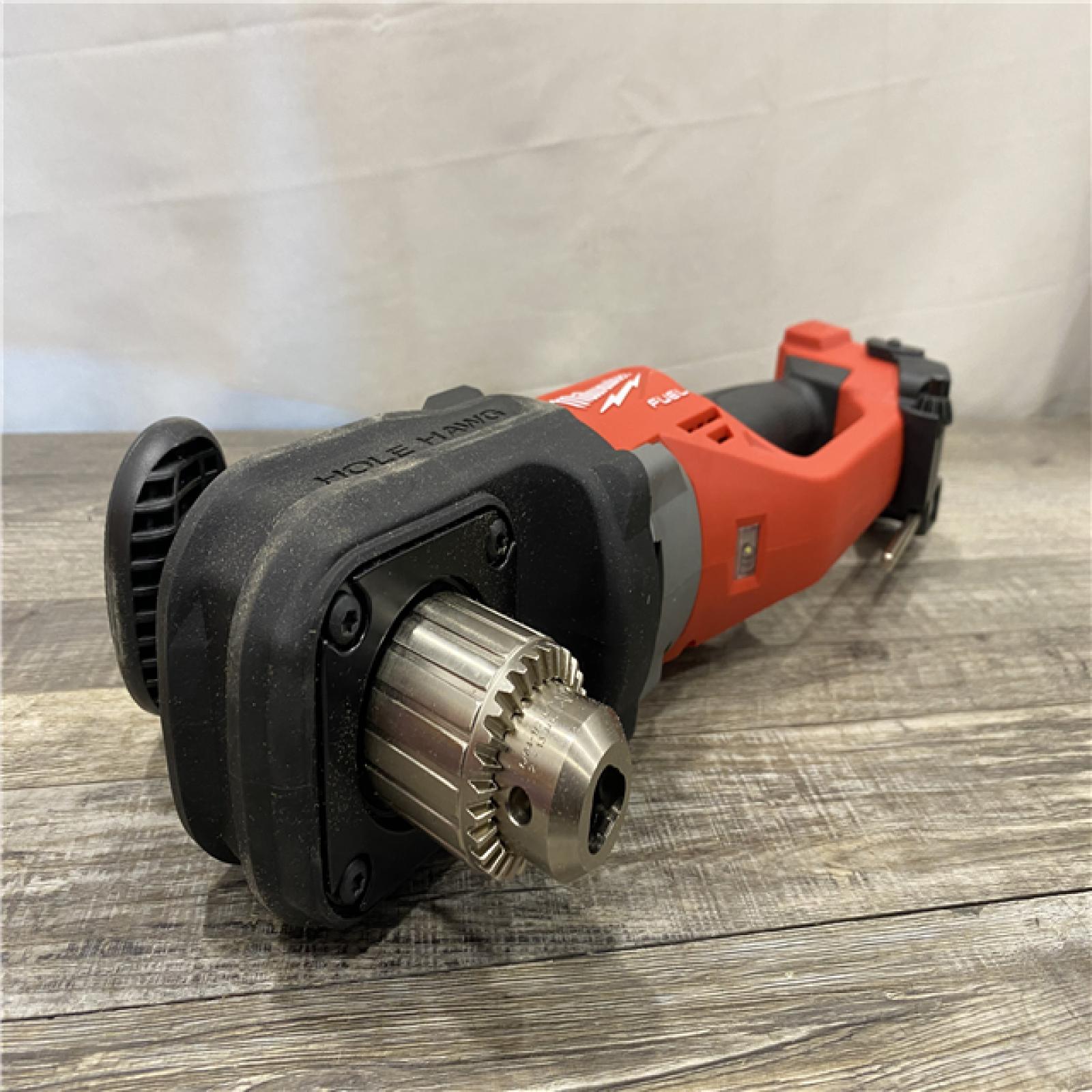 AS-IS Milwaukee FUEL GEN II 18V Lithium-Ion Brushless Cordless 1/2 in. Hole Hawg Right Angle Drill (Tool-Only)