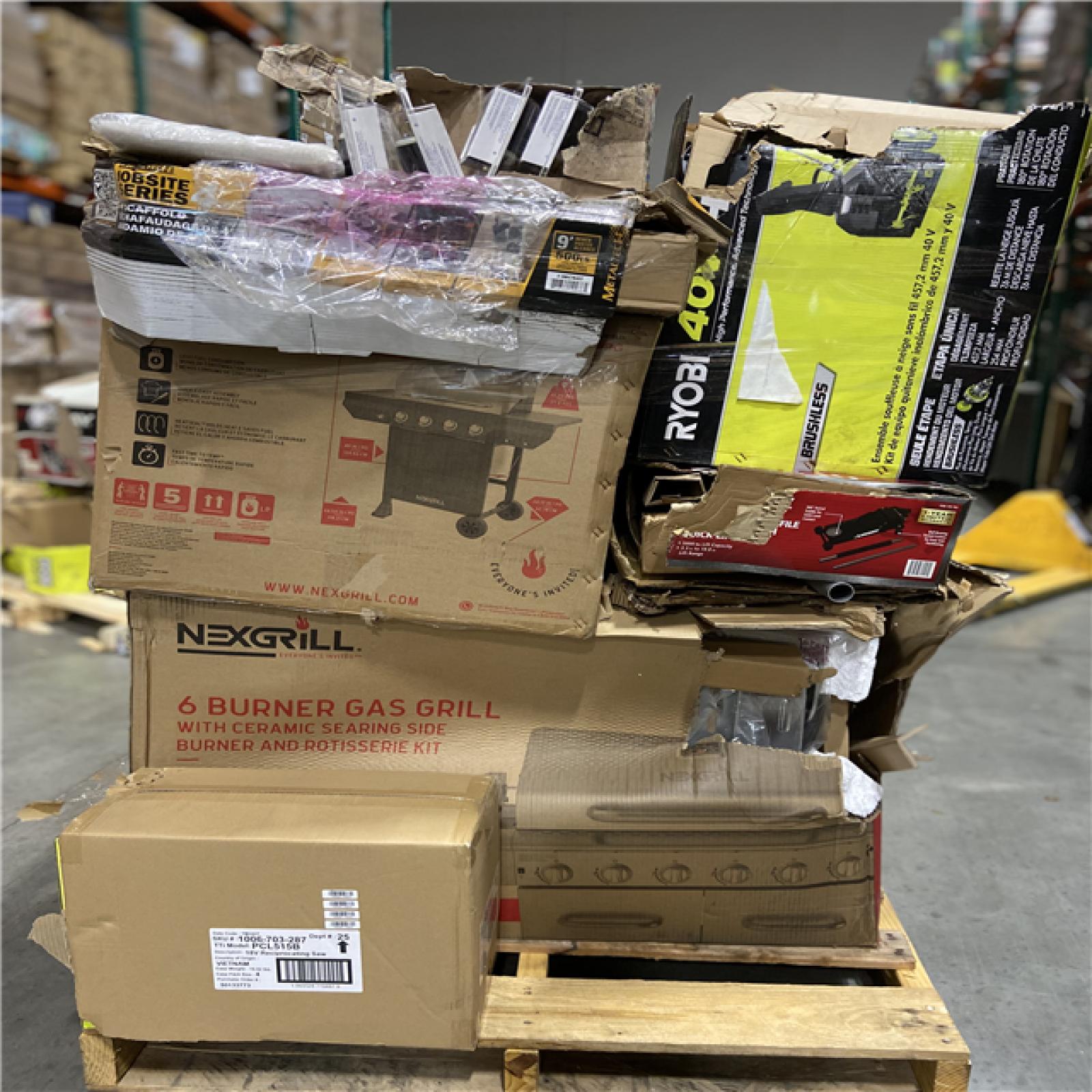 DALLAS LOCATION - AS-IS HOME IMPROVEMENT PALLET
