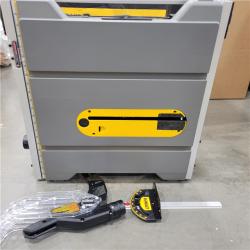 AS-IS DEWALT 15 Amp Corded 8-1/4 in. Compact Portable Jobsite Tablesaw (Stand Not Included)