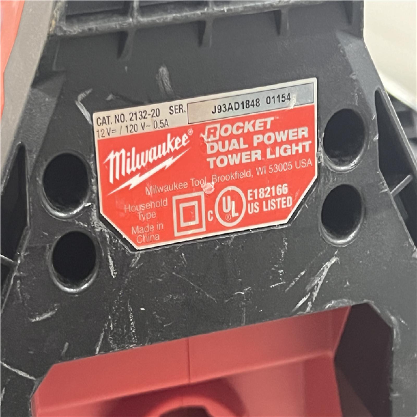 Milwaukee M12 12V Lithium-Ion Cordless Brushless Rotary Tool with M12 1400 Lumen ROCKET LED Stand Work Light (Tool-Only)