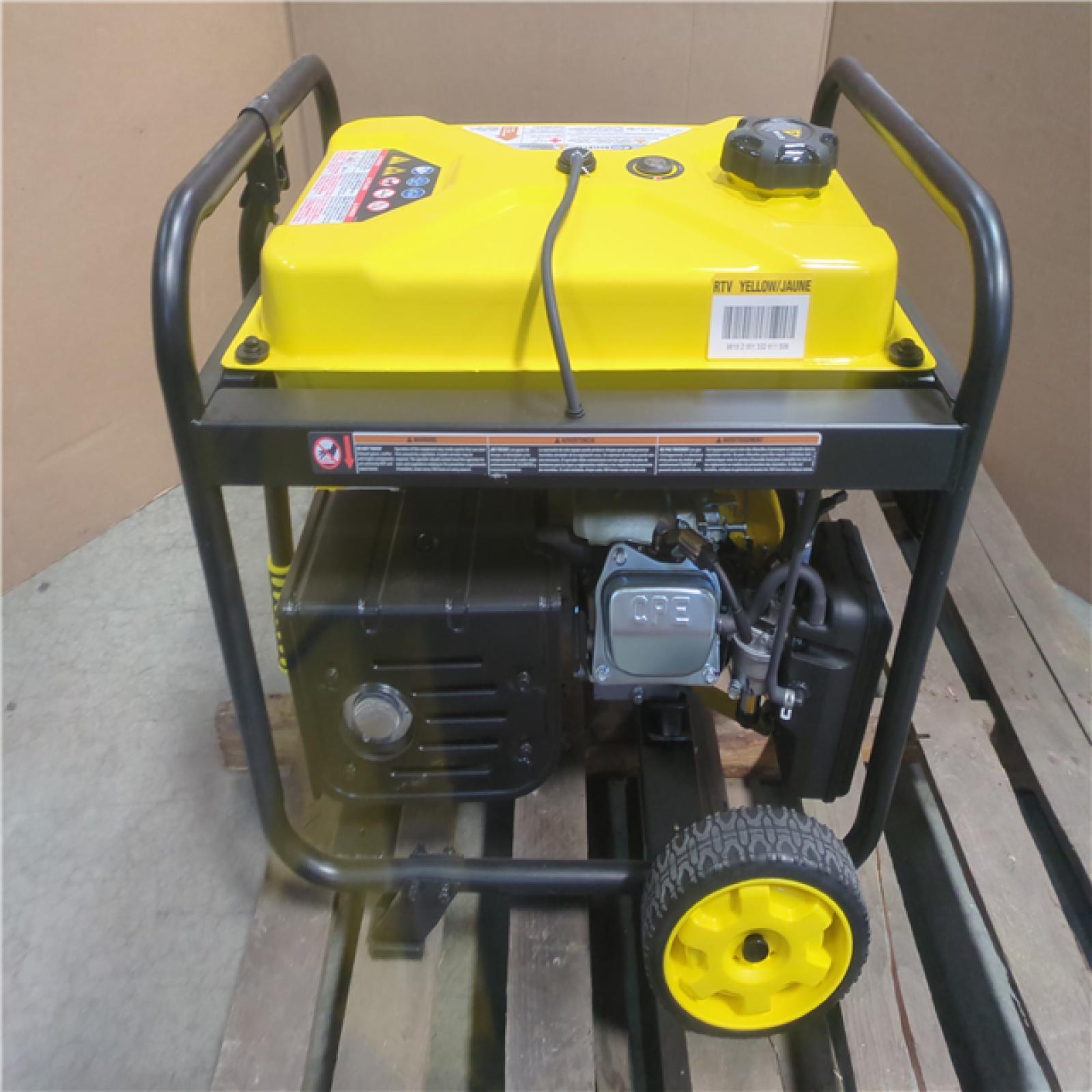 CALIFORNIA AS-IS CHAMPION PORTABLE POWER GENERATOR