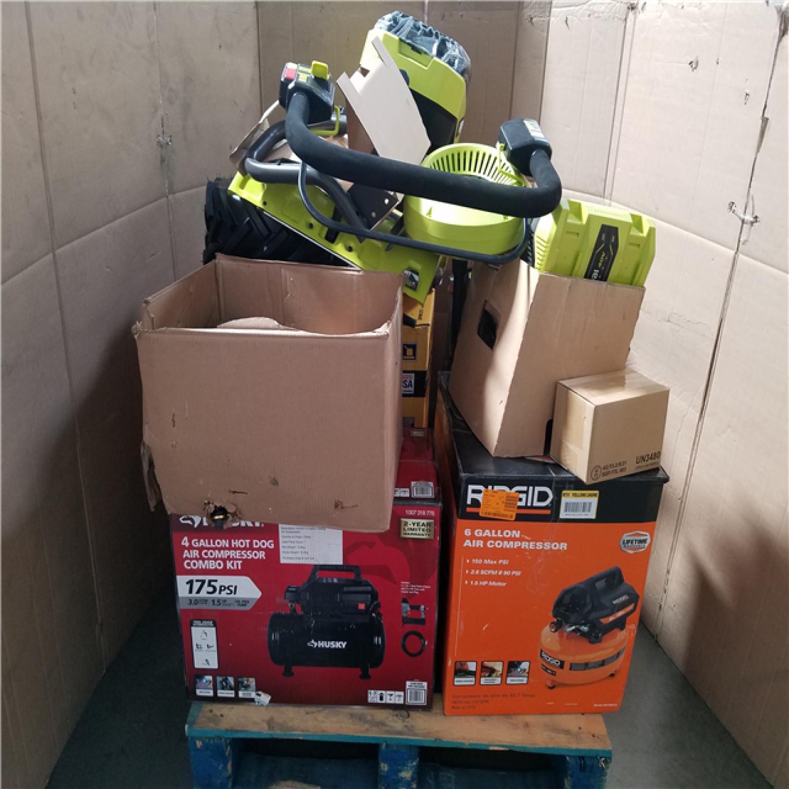 CALIFORNIA AS-IS OUTDOOR POWER EQUIPMENT C