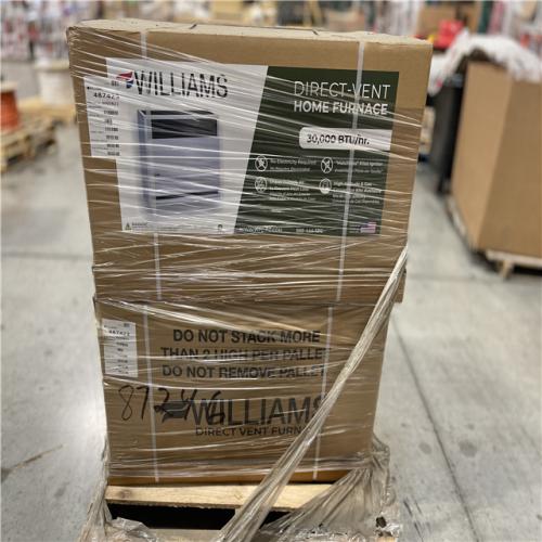 DALLAS LOCATION - Surface-Mount Gas Wall Heater, Natural Gas, Direct Vent Vent Type, Gravity Convection(2 UNITS)