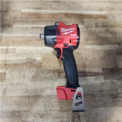 Houston Location AS-IS Milwaukee FUEL Gen-2 18V Lithium-Ion Brushless Cordless Mid Torque 1/2 in. Impact Wrench w/Friction Ring (Tool-Only)