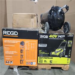 California as-is power equipment pallet
