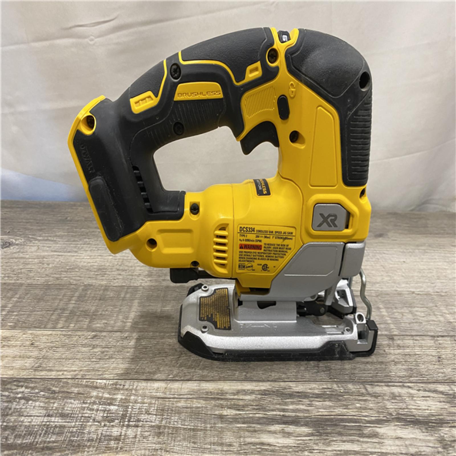 AS-IS DEWALT 20V MAX XR Cordless Brushless Jigsaw (Tool Only)
