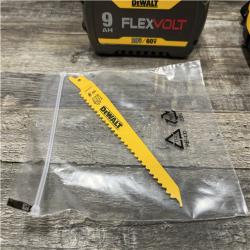 AS-IS DEWALT FLEXVOLT 60-Volt MAX Cordless Brushless Reciprocating Saw Kit