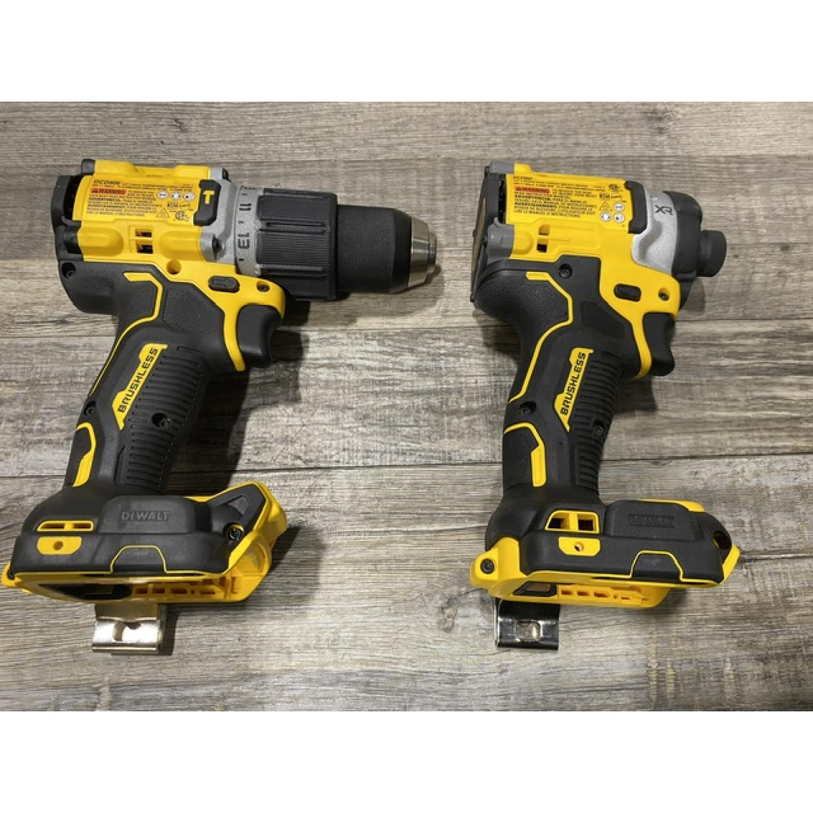 AS-IS DEWALT 20V Lithium-Ion Cordless 2-Tool Combo Kit