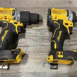 AS-IS DEWALT 20V Lithium-Ion Cordless 2-Tool Combo Kit