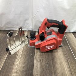 AS-IS Milwaukee 18V Lithium-Ion Cordless 3-1/4 in. Planer (Tool-Only)