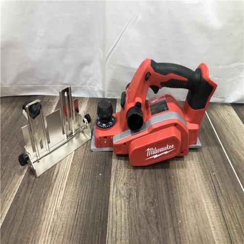 AS-IS Milwaukee 18V Lithium-Ion Cordless 3-1/4 in. Planer (Tool-Only)