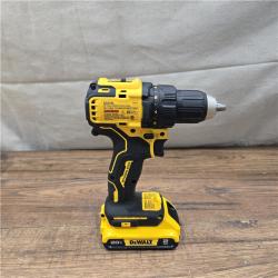 AS-IS DEWALT ATOMIC COMPACT SERIES 20V MAX* Brushless Cordless 1/2 Drill/Driver Kit
