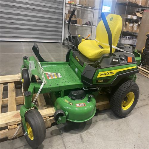 Dallas Location - As-Is  John Deere Z315E 42 in. 20 HP Gas Dual Hydrostatic Zero Turn Riding Lawn Mower