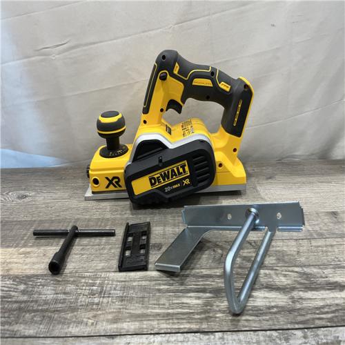 AS-IS DEWALT 20V MAX XR Cordless Brushless 3-1/4 in. Planer (Tool Only)