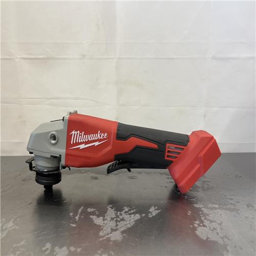 AS-IS- Milwaukee 18V Cordless 4.5 /5  Grinder W/ Paddle Switch (Tool Only)