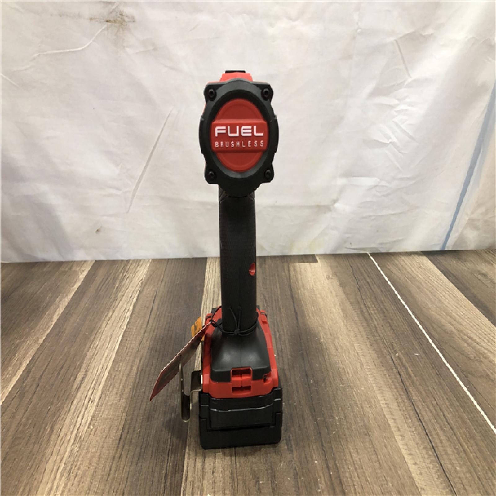 AS-IS Milwaukee FUEL 18V Lithium-Ion Brushless Cordless 1/2 in. Hammer Drill Driver Kit