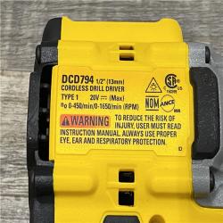 AS-IS DEWALT ATOMIC 20-Volt MAX Lithium-Ion Cordless Combo Kit