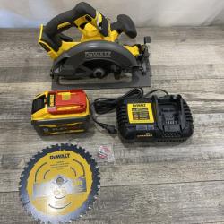 AS-IS DEWALT FLEXVOLT 60V MAX Cordless Brushless 7-1/4 in. Sidewinder Style Circular Saw Kit