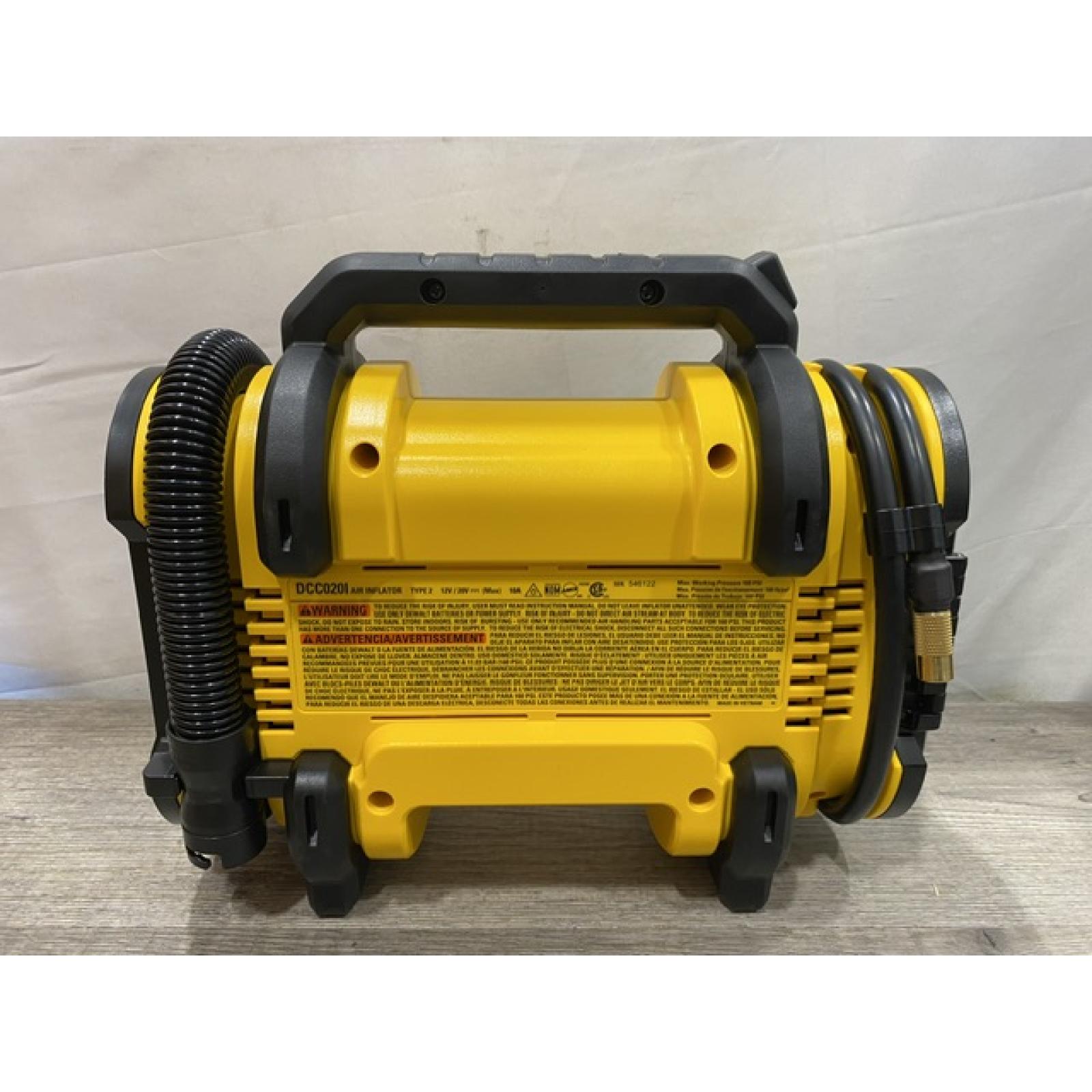 AS-IS DEWALT 20V MAX Cordless Electric Portable Inflator (Tool Only)