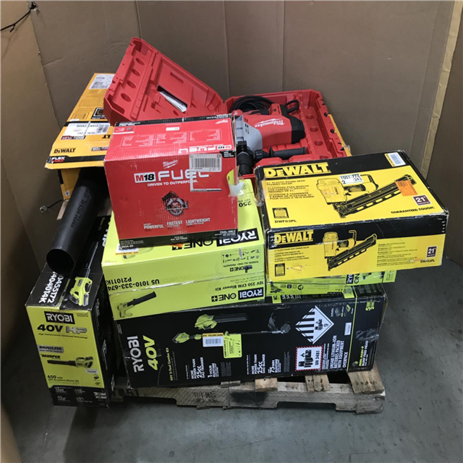 CALIFORNIA AS-IS TOOL PALLET