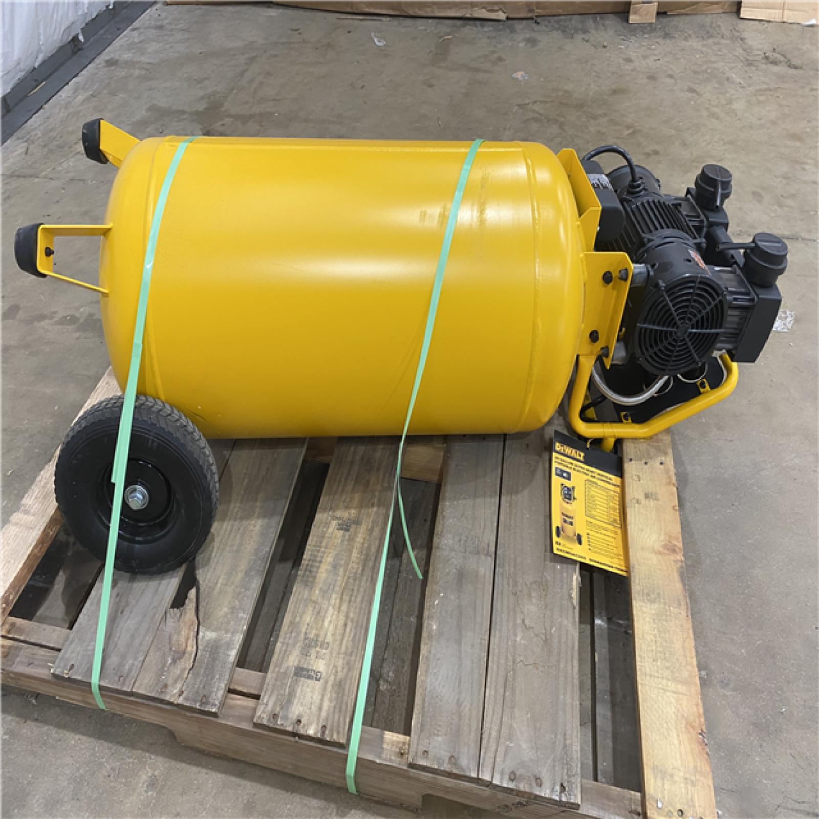 Houston Location - AS-IS Outdoor Power Equipment DEWALT 26 GALLONAIR COMPRESSER