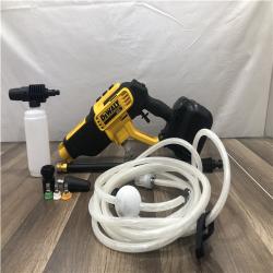 AS-IS DEWALT 20V MAX 550 PSI 1.0 GPM Cold Water Cordless Power Cleaner with 4-Nozzles (Tool Only)