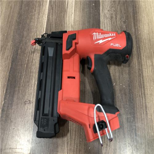 AS-IS Milwaukee FUEL 18-Volt Lithium-Ion Brushless Cordless Gen II 18-Gauge Brad Nailer (Tool-Only)